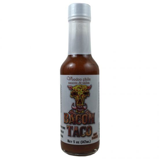 Voodoo Chile Bacon Taco Chilisauce, 5oz