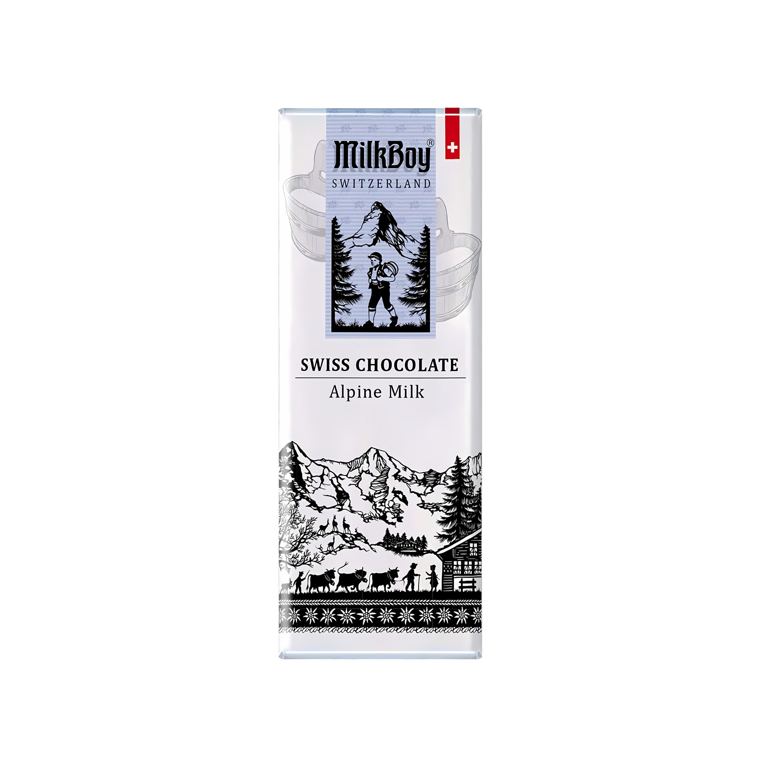 Milkboy Finest Alpine Milchschokolade Mini Bar (Schweiz)