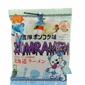 Zommramen, Blauer Ramen mit Tonkotsu-Suppe, Instant-Nudel, Creepy & Delicious