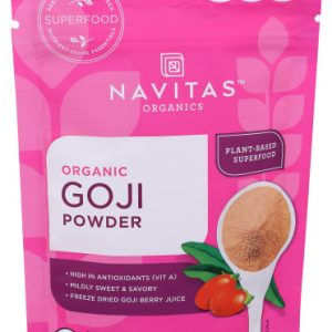 Navitas – Goji Pulver bio, 4 Unzen (Packung mit 1)
