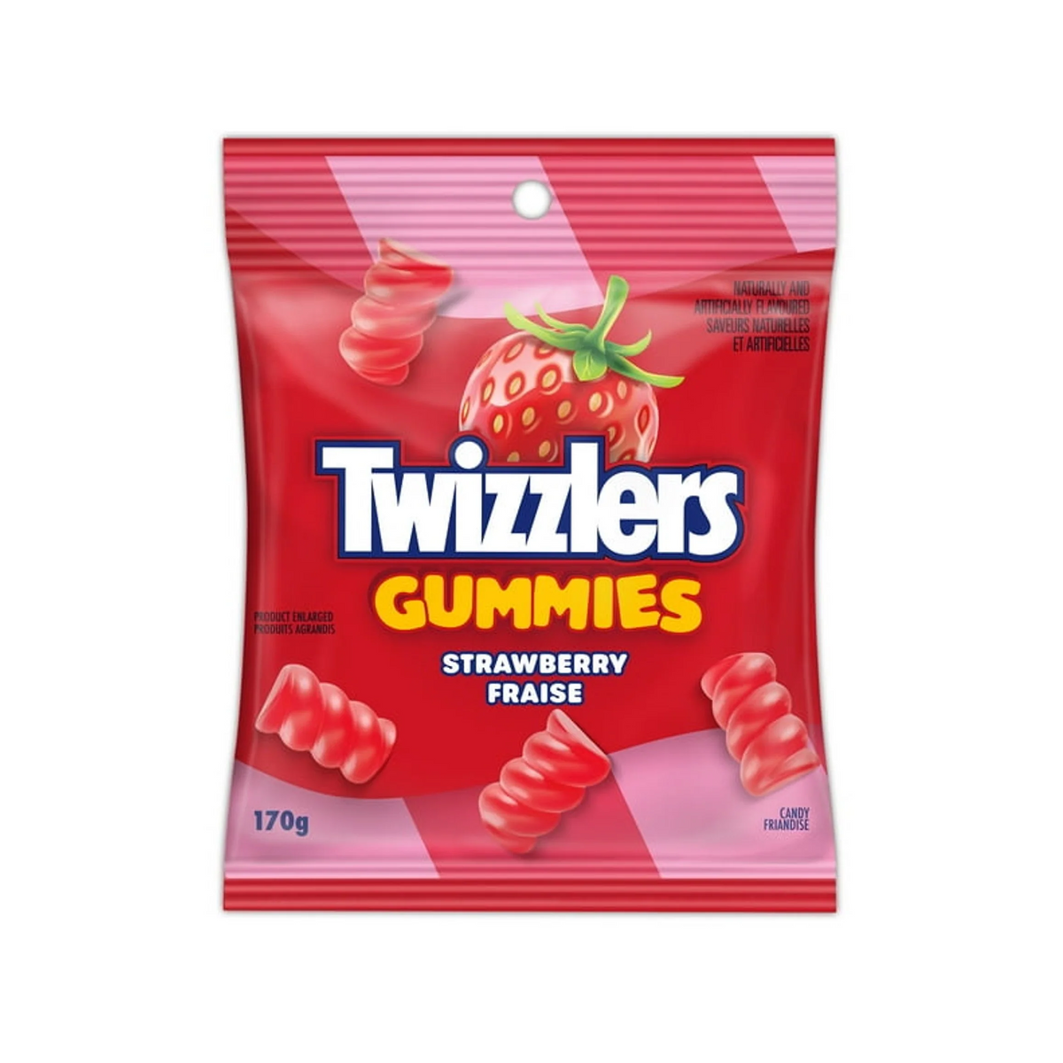 Twizzlers Erdbeere170g – Kanada (Fall von 12)