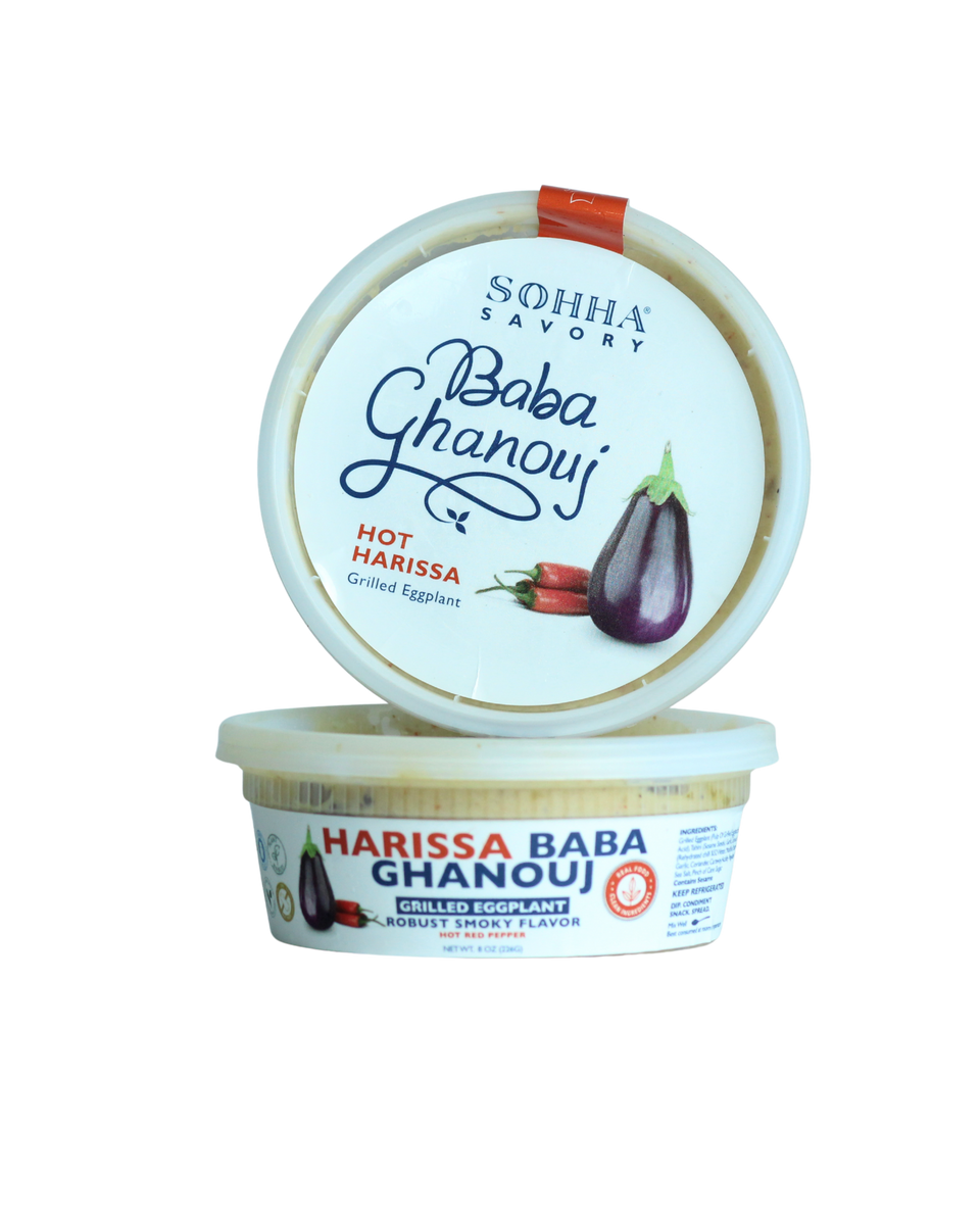 Sohha Harissa Baba Ghanouj Glas – 6 Gläser Fall