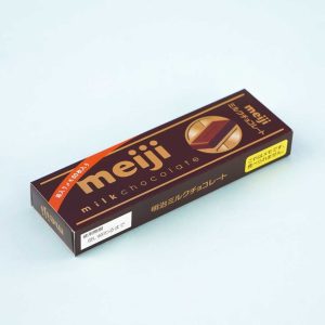Meiji Milch Schokolade Bar Boxed klebrige Noten