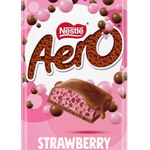Nestle Aero Erdbeer-Choc-Blasen