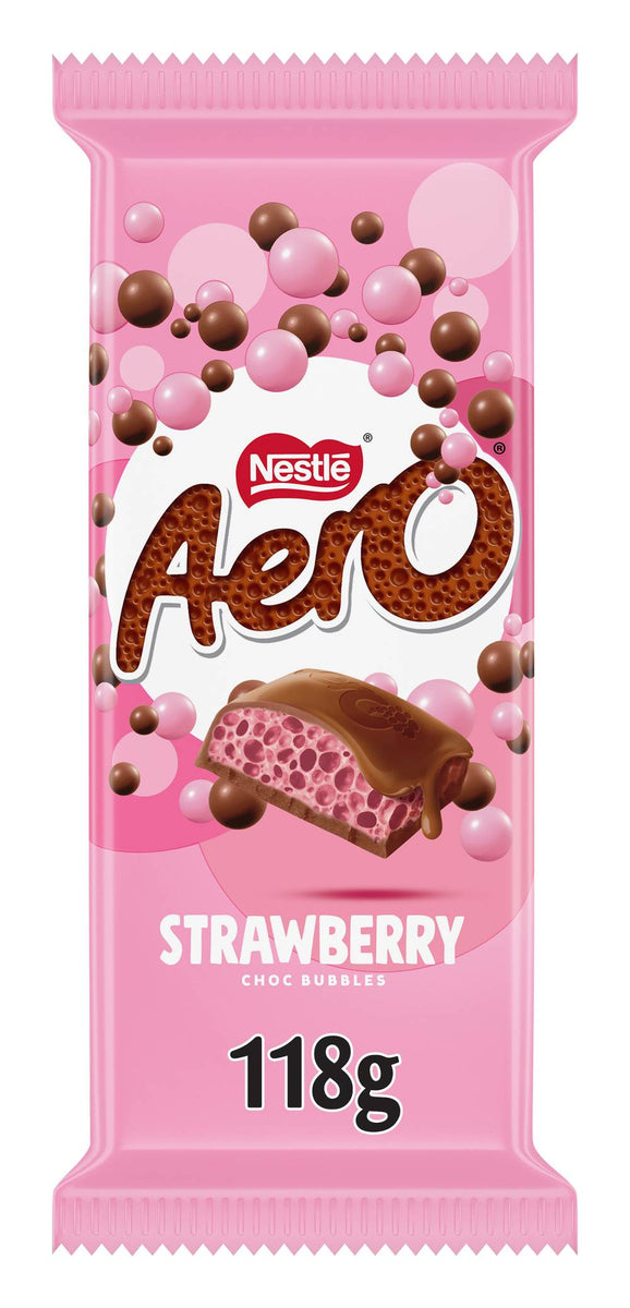 Nestle Aero Erdbeere Choc Blasen