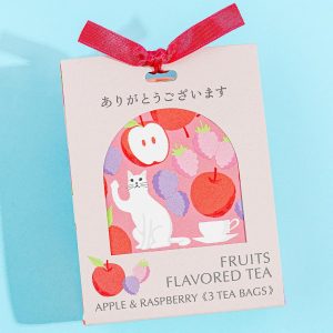 Fruits aromatisierter Tee – Apfel & Himbeere