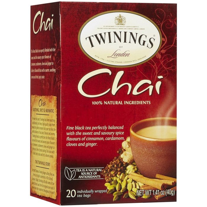 Twinings Chai Tee, 20 Beutel – 6er Packung