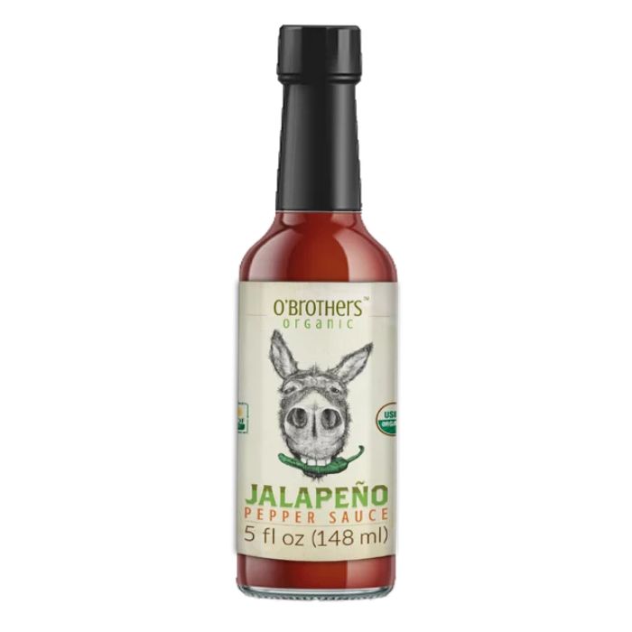 O Brothers Chilisauce Jalapeno Bio 5 Oz – Packung mit 12 Stück