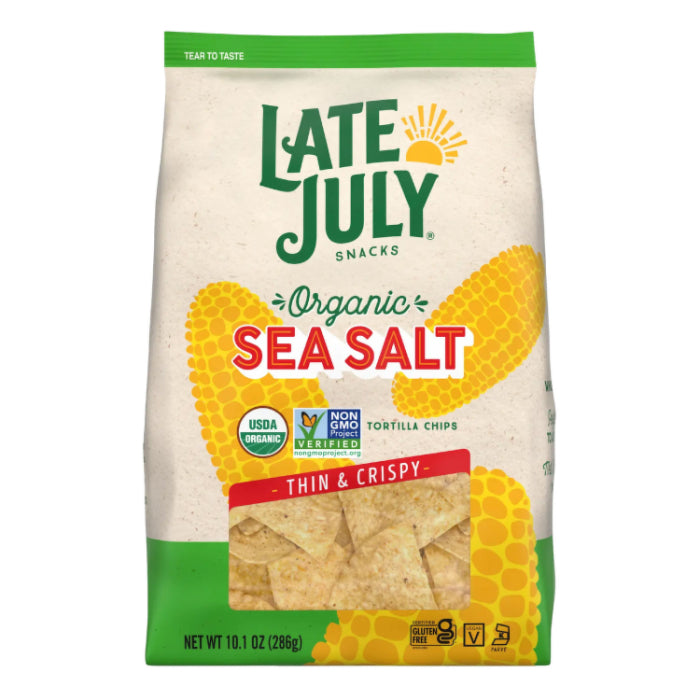 Ende Juli – Restaurant Stil Meersalz Tortilla Chips, 10.1 Oz – Packung o