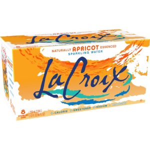 LaCroix Aprikose sprudelnd Wasser , 12 Unzen – 8pk