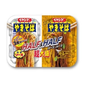 peyoung super groß yakisoba halb & halb curry [begrenzte Ausgabe]