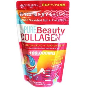 Rein Beauty Collagen – 100.000 MG Marine Collagen Pulvermischung – 3.53 OZ