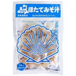 Shijimi-chan Honpo, Hotate Misoshiru, Scallop Instant Miso Suppe, 7 Tassen
