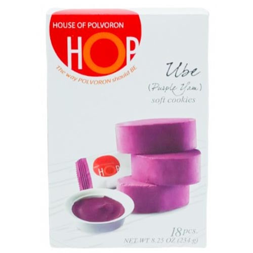 Haus von Polvoron – HOP – Violett Yam Milchpulver Bonbons – 18 Stück – 234 G