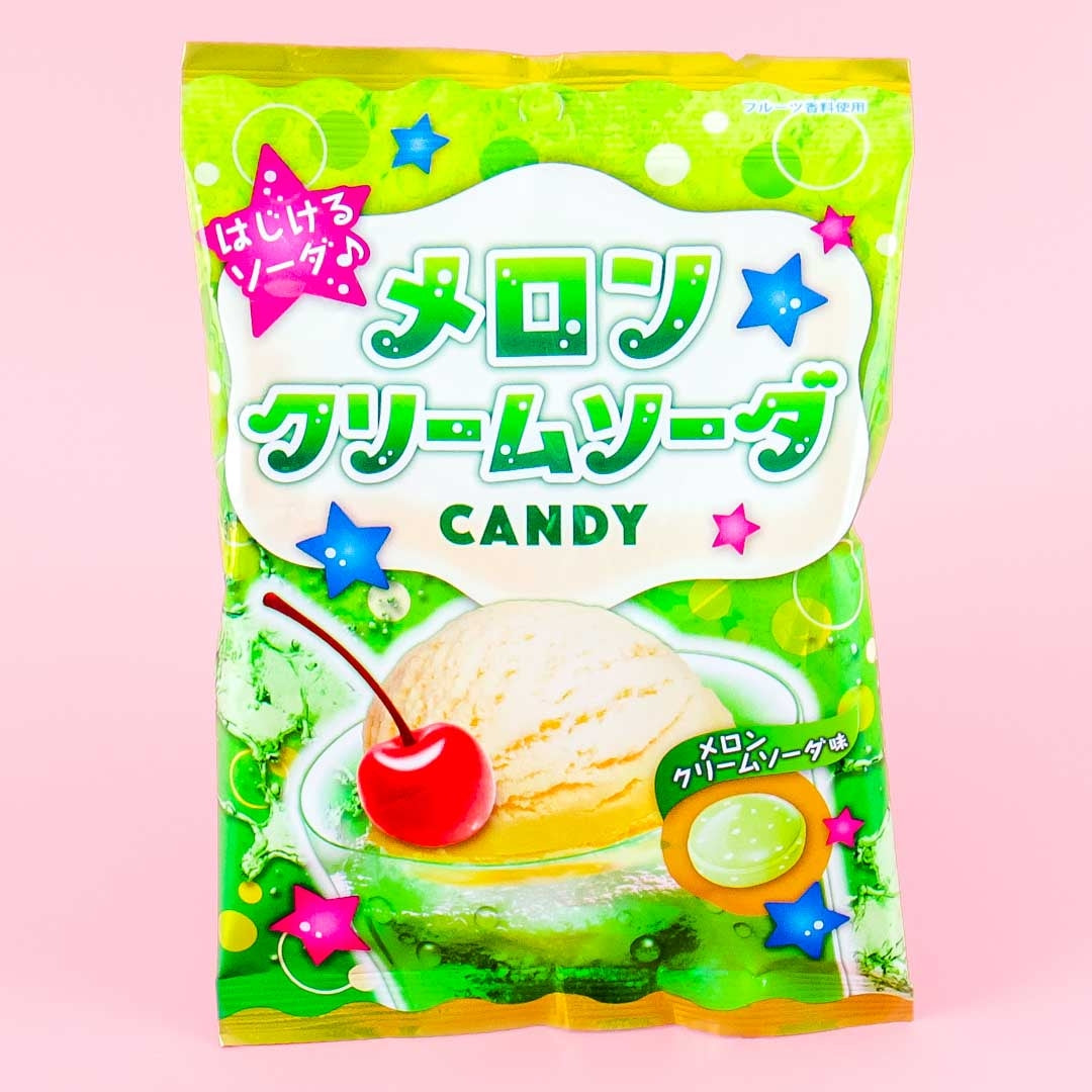 Senjaku Melone Creme Soda Süßigkeiten