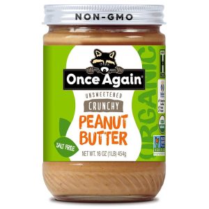 Once Again Bio knusprige Erdnussbutter kein Salz, – 16oz
