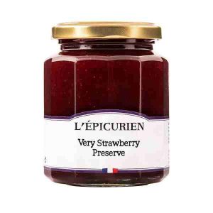 The French Farm – L’Epicurien Very Erdbeermarmelade – 11,3 Unzen