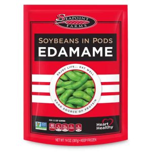 Seapoint Farmen – Edamame Sojabohnenkapseln, 14 Unzen Packung mit 12