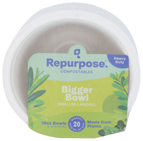 Umnutzung Schüsseln 16oz 20pc Compostable 20 Stück – Packung mit 12
