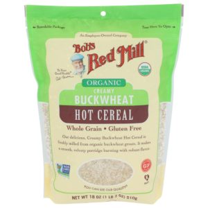 Bob's Red Mill Buchweizen Cremig Bio Heißes Getreide, 18 OZ – Packung mit
