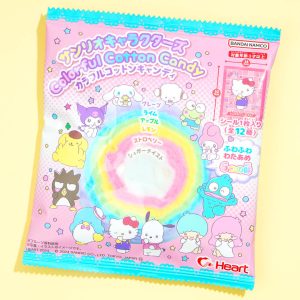 Sanrio Characters Colorful Zuckerwatte – sechs Geschmacksrichtungen