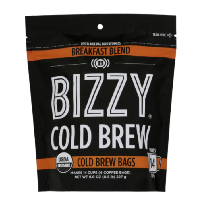 Bizzy Kaffee – Bio Frühstücksmischung, 8 oz (Packung mit 6)