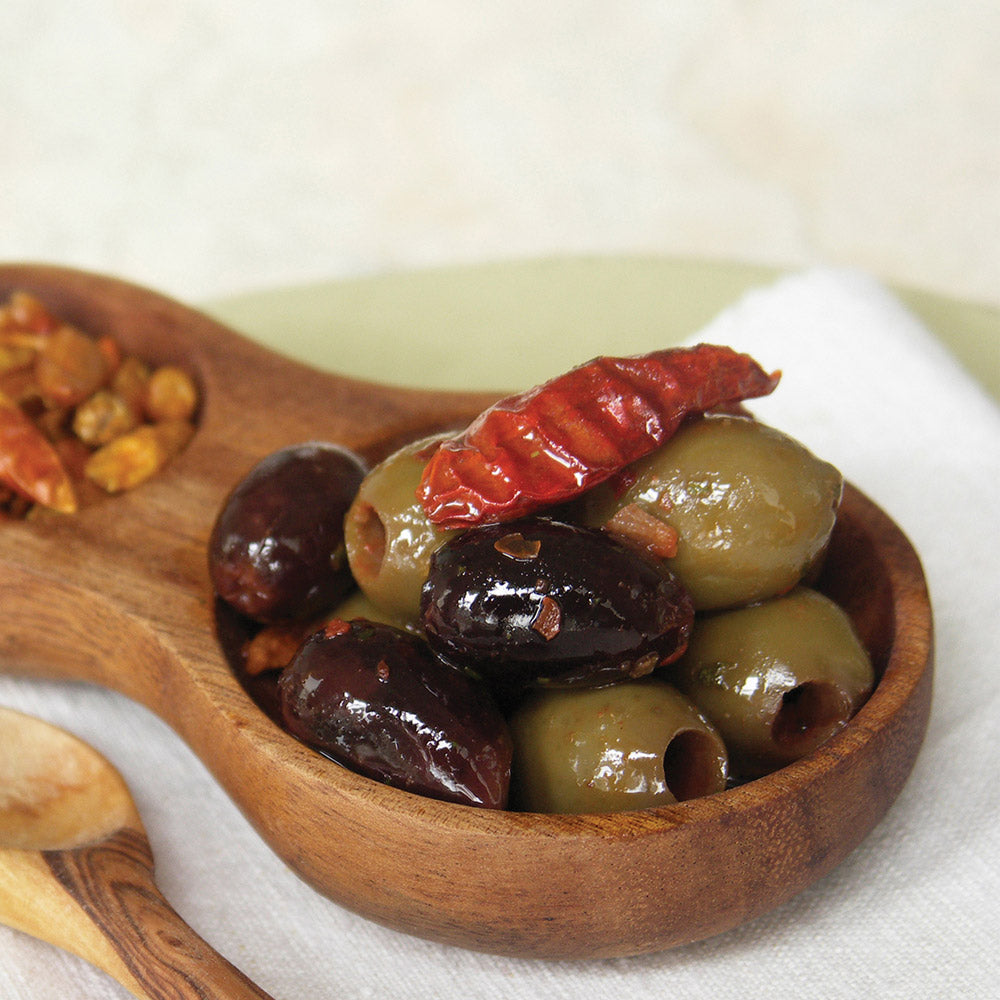 Divina Oliv Pitted Mischung Chile Kit, 5 Lb (2 Stück)