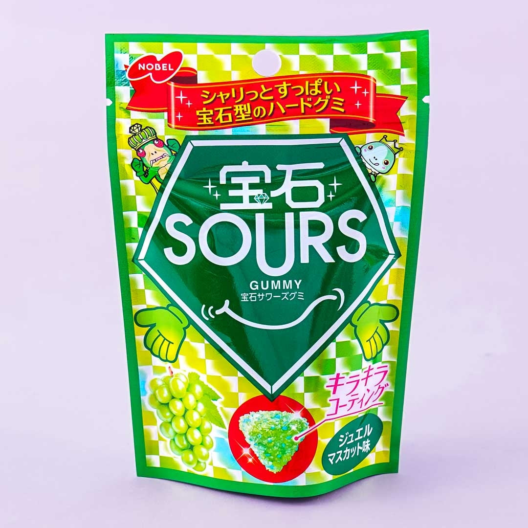 Nobel saure Bonbons Gummies – Juwel Muscat