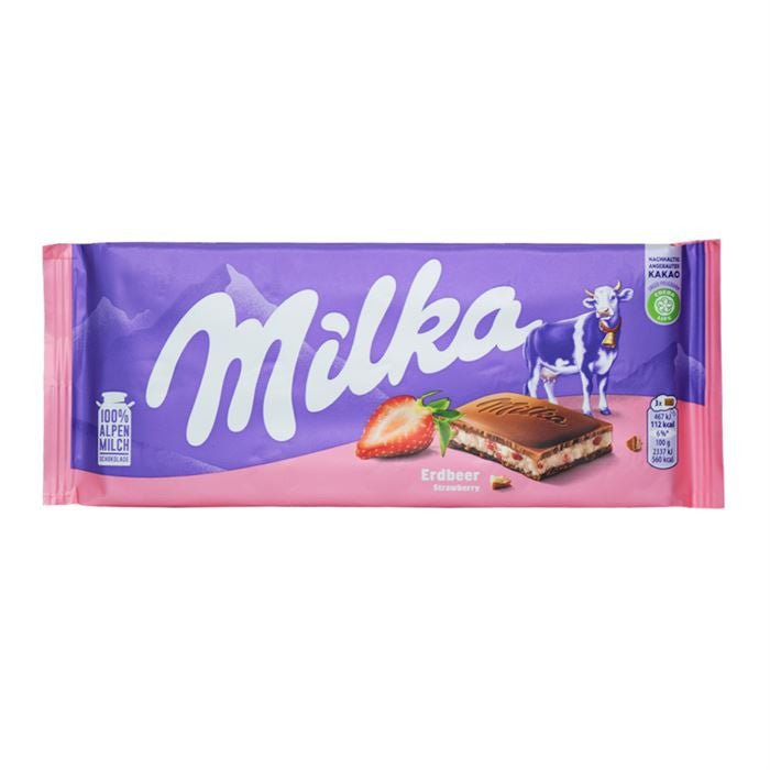 Milka Erdbeer-Joghurt-Bar – 100g