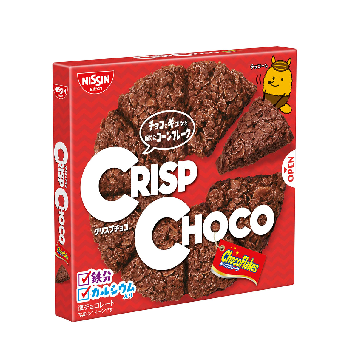 Nissin Crisp Choco Getreide Snack