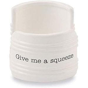 Schlammkuchen geben einen squeeze Schwammhalter