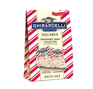 Ghirardelli Schokolade Quadrate Pfefferminz Rinde Sammlung, 16.07 Unzen.