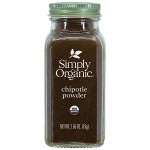 Simply Organic – Gewürz Chipotle Pulver Flasche, 2,65 Unzen – Packung mit 6
