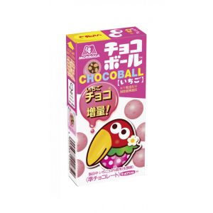 Morinaga “Choco Ball, Erdbeeren – 24g