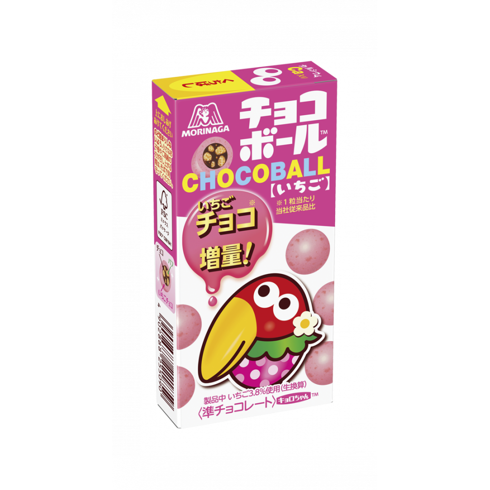 Morinaga “Choco Ball, Erdbeere” 24g