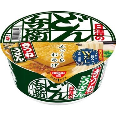 Nissin “Donbee, Kitsune Udon mit Aburaage”, Donbei, 96g