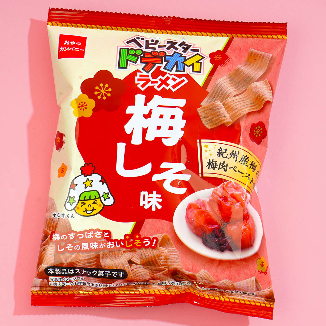 Baby Star Dodekai Ramen Snacks – Pflaume Shiso