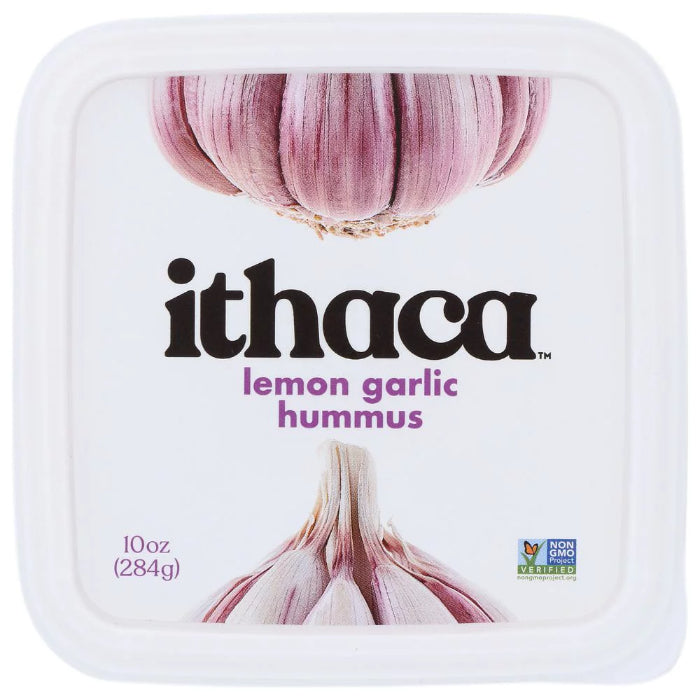 ITHACA COLD CRAFTED – HUMMUS Zitrone Knoblauch 10 OZ – Packung mit 6 Stück