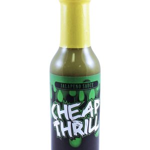 Cheap Thrill Jalapeno scharfe Sauce. – 5oz