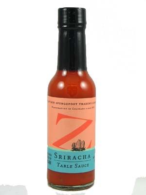 Kapitän Spongefoot Sriracha Tischsoße