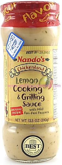 Nando's Zitrone Kochen & Grillen Sauce, 10oz