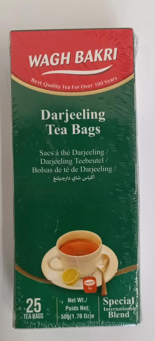 Wagh Bakri Darjeeling Teebeutel 25 – 50g (1.76oz)