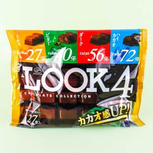 Look 4 Schokoladenbeutel – sortiert nach Kakao