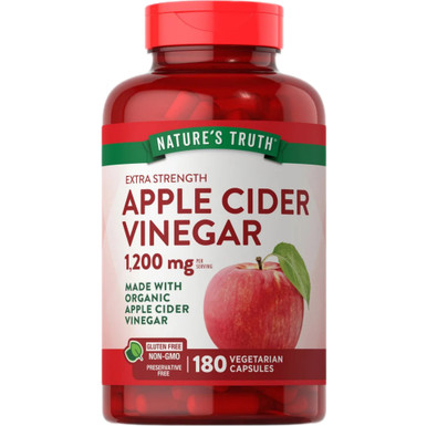 Nature's Truth Apfelessig 1200 mg., 180 Kapseln