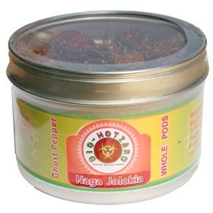 Ghost Paprikaschoten – ganze naga bhut jolokia Paprika