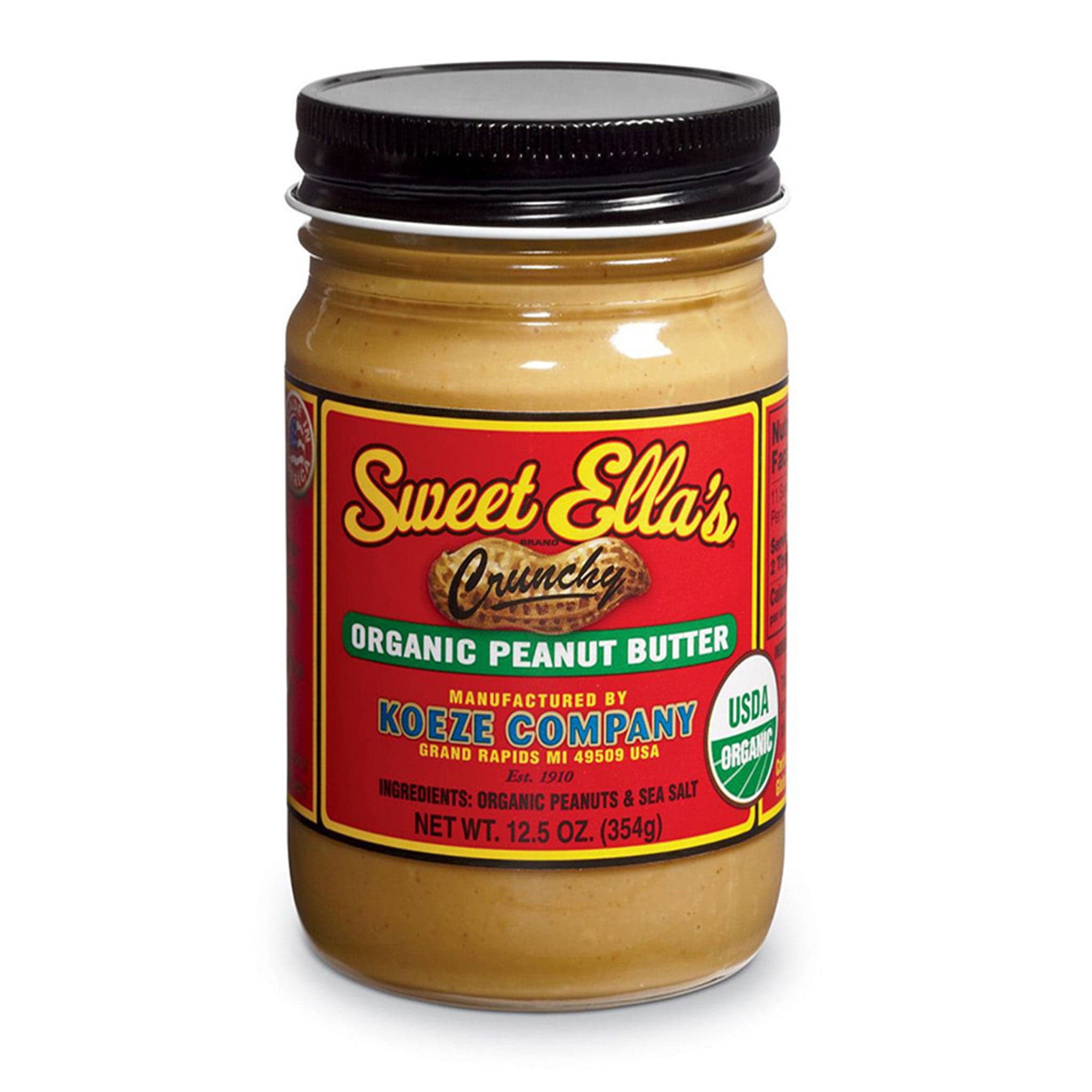 Süß Ella's knusprig Bio Erdnussbutter