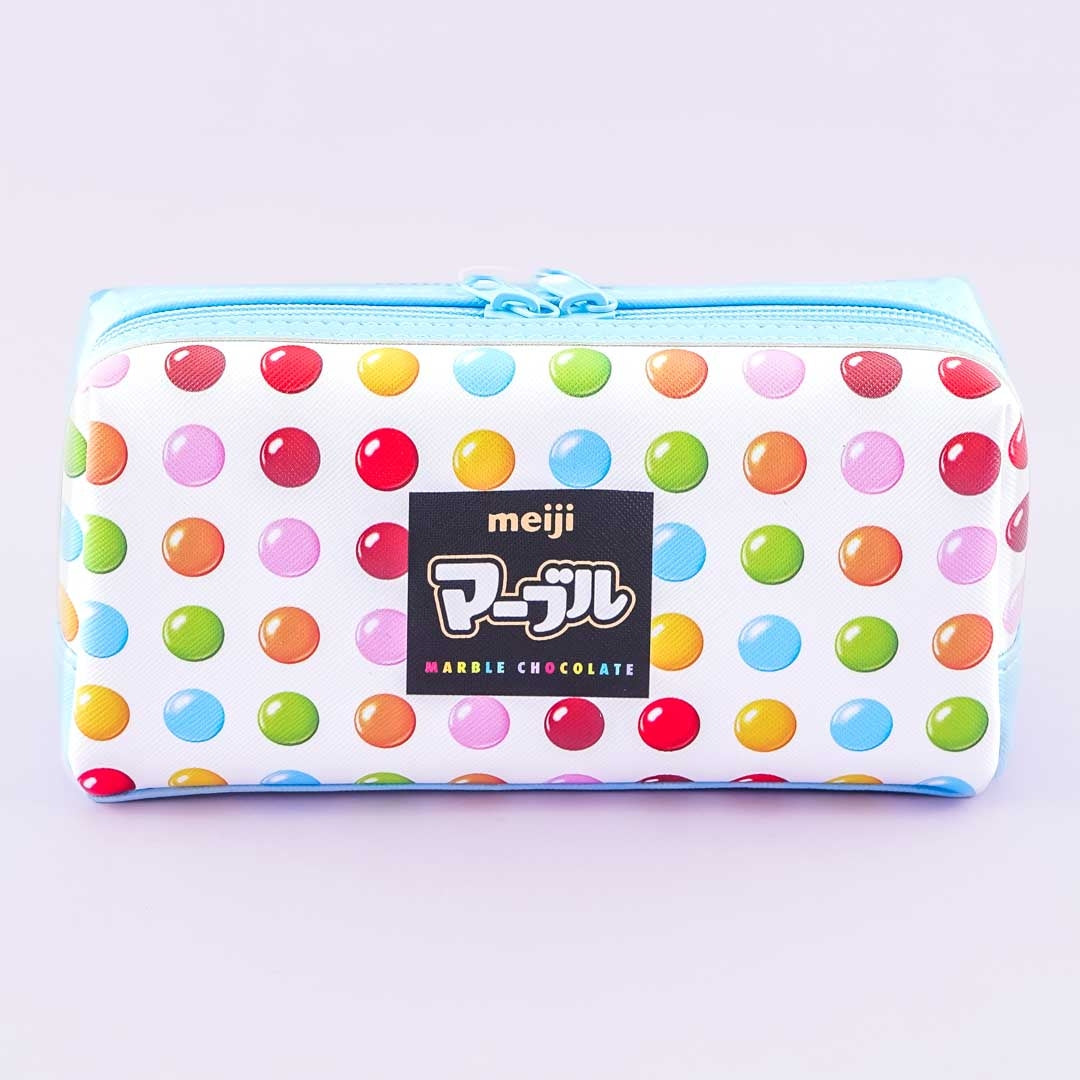 Meiji Marmor Schokolade Feder Fall