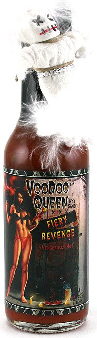 Voodoo Königin Fiery Revenge Chilisauce, 5oz