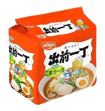 Nissin, Demae Iccho, Sojasauce Suppe Ramen, 5 Portionen, 510g