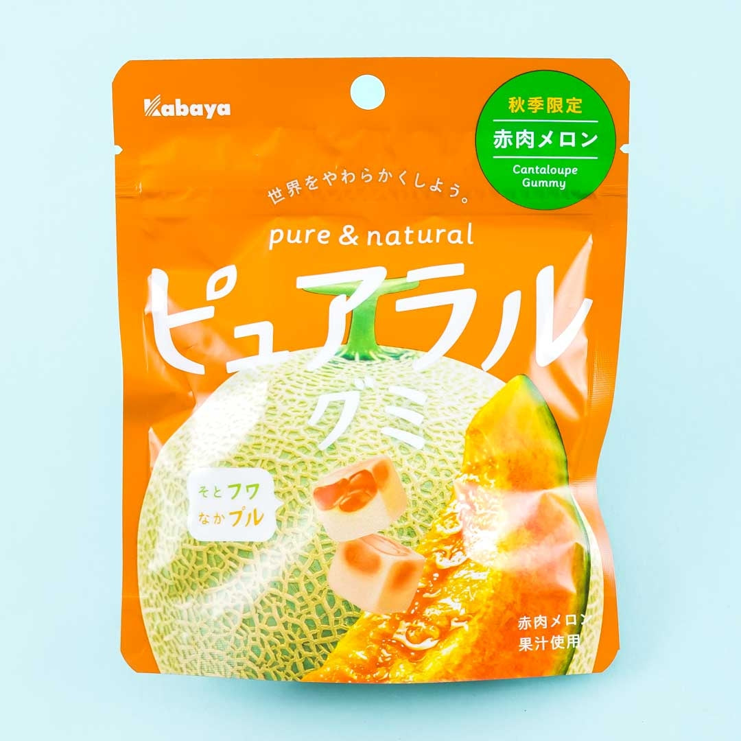 Kabaya Pureral Gummy – Cantaloupe